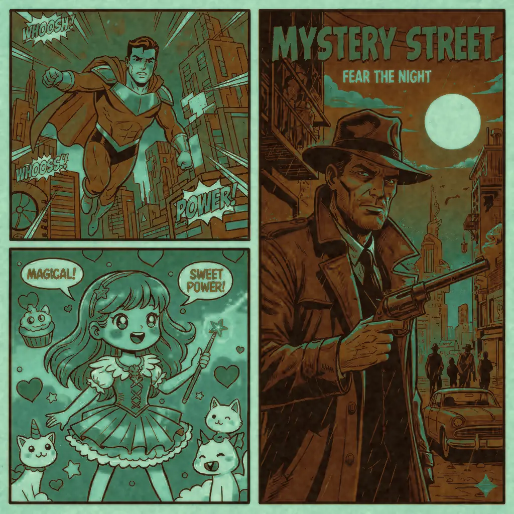 Comic — Verdigris Antiquity