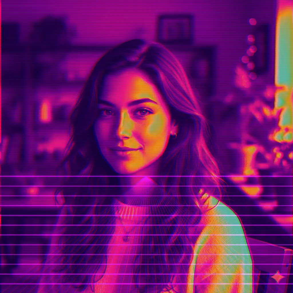 Photo — Synthwave Horizon